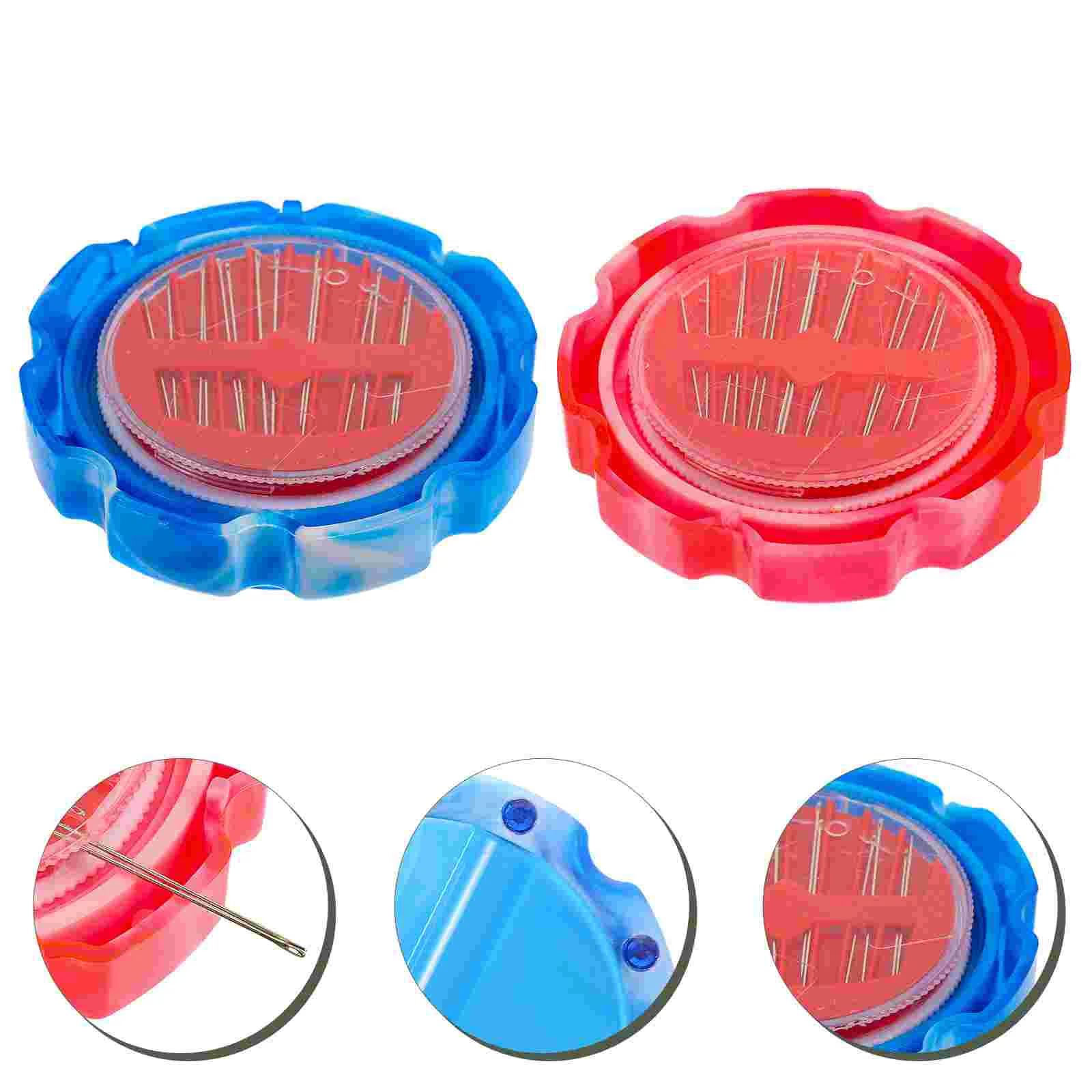 2Pcs Magnetic Needle Case Multi-function Sewing Needle Case Magnetic Needle Storage Box
2Pcs Magnetic Needle Case Multi-function Sewing Needle Case Magnetic Needle Storage Box
