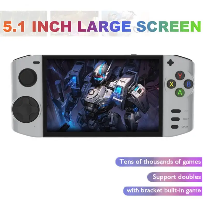 Портативная портативная игровая консоль с HD-экраном 5,1 дюйма, портативный аудио-видеоплеер, Классический игровой аксессуар + ДЖОЙСТИК для б...
Портативная портативная игровая консоль с HD-экраном 5,1 дюйма, портативный аудио-видеоплеер, Классический игровой аксессуар + ДЖОЙСТИК для б...