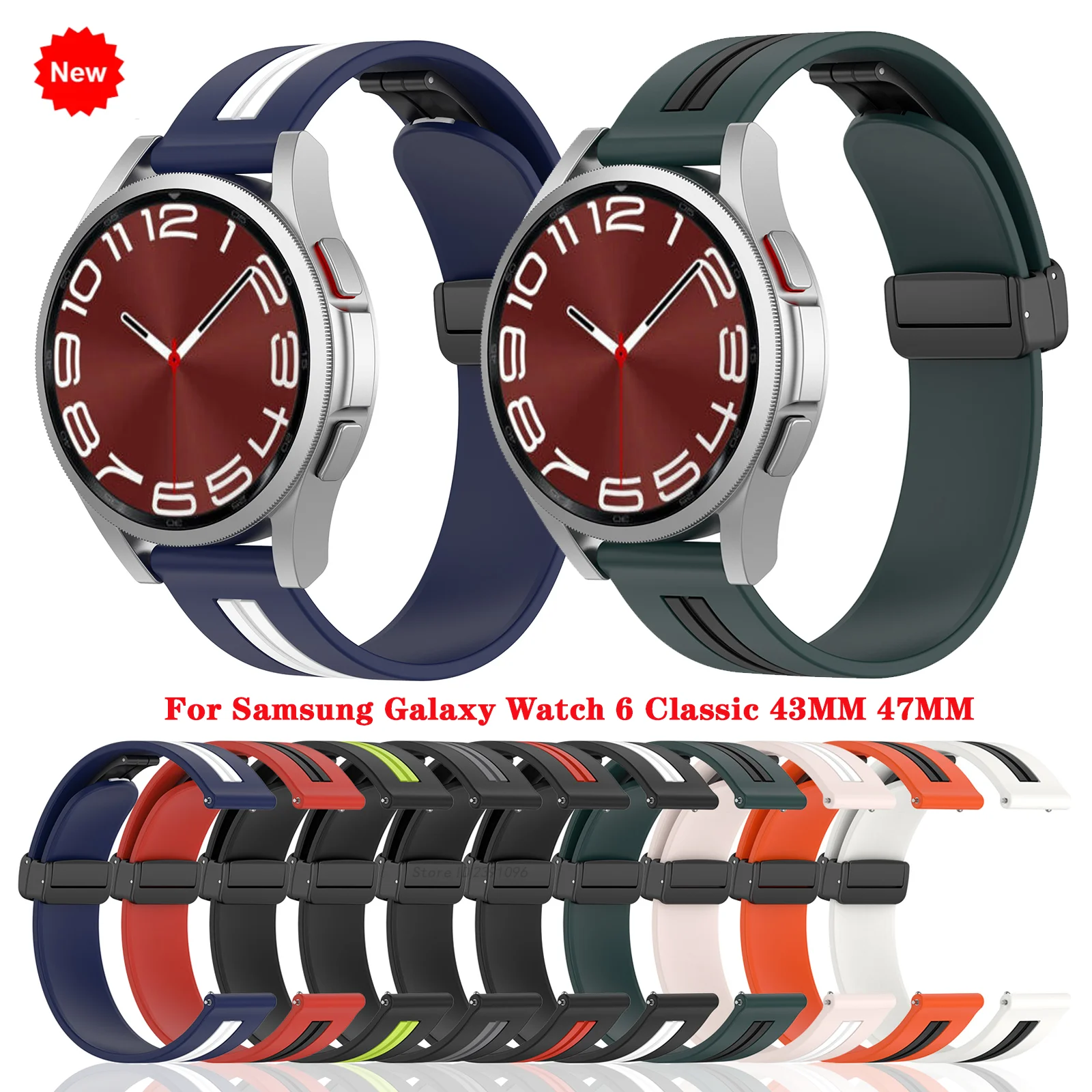 20 мм ремешок браслет для Samsung Galaxy watch 6/5/4 44 мм 40 мм силиконовый браслет для часов 6 classic 47 мм 43 мм Correa
20 мм ремешок браслет для Samsung Galaxy watch 6/5/4 44 мм 40 мм силиконовый браслет для часов 6 classic 47 мм 43 мм Correa