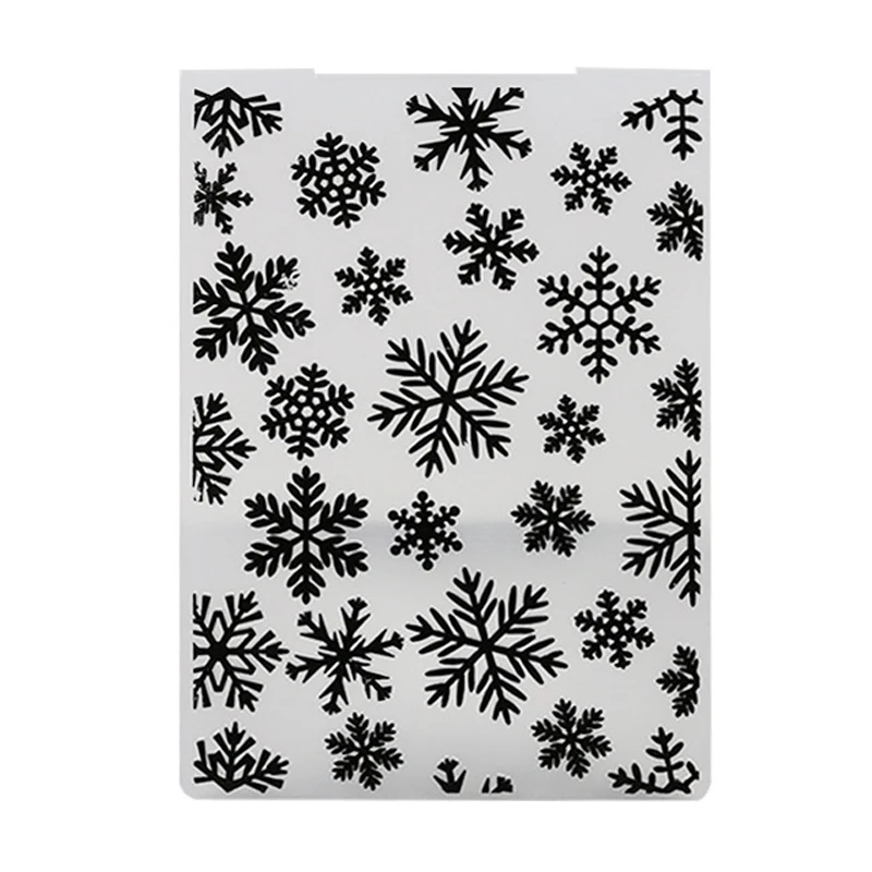 Snowflake Plastic Embossing folder Template for DIY Scrapbooking Crafts Making Photo Album Card Handmade Decoration
Snowflake Plastic Embossing folder Template for DIY Scrapbooking Crafts Making Photo Album Card Handmade Decoration