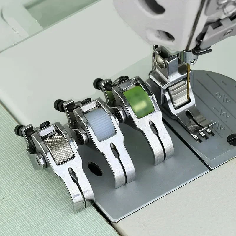 Universal Industrial Sewing Machine Accessories Leather Roller Wheel Presser Foot Of Flat Car Thick Fabric Clothing Replacement
Universal Industrial Sewing Machine Accessories Leather Roller Wheel Presser Foot Of Flat Car Thick Fabric Clothing Replacement