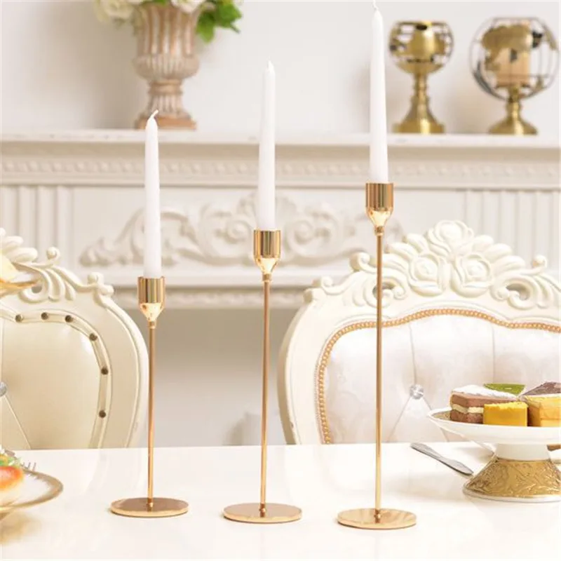 3 Pc/ Set European Vintage Metal Candle Holder Simple Golden Wedding Decoration Bar Party Living Room Decoration Home Decoration
3 Pc/ Set European Vintage Metal Candle Holder Simple Golden Wedding Decoration Bar Party Living Room Decoration Home Decoration