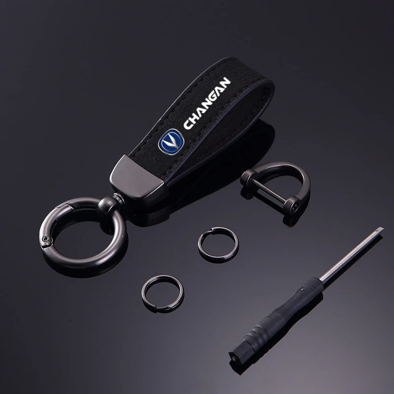Anti-Lost Leather Car Key Pendant Split Rings Auto Vehicle Keychain keyring For Changan CS75 PLUS CS95 CS35 alsvin CS15 CS55
Anti-Lost Leather Car Key Pendant Split Rings Auto Vehicle Keychain keyring For Changan CS75 PLUS CS95 CS35 alsvin CS15 CS55