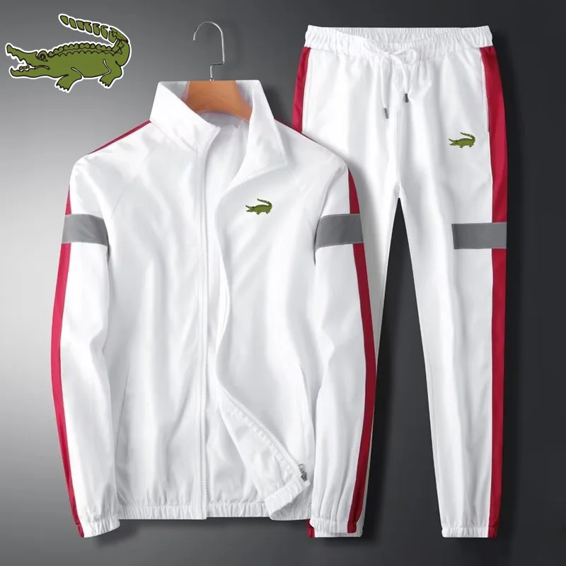 2023 New Jacket Suit Men's Autumn Color-blockin Reflective Fasion Trend Stand-up Collar Lon-sleeved Ssports and Leisure suit
2023 New Jacket Suit Men's Autumn Color-blockin Reflective Fasion Trend Stand-up Collar Lon-sleeved Ssports and Leisure suit
