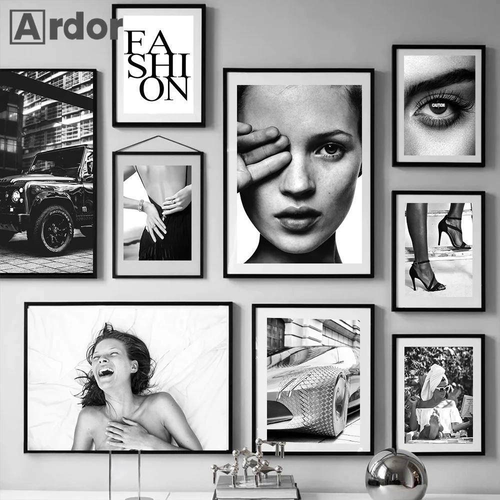 Paris Fashion Girl Sexy Woman Poster Black And White Wall Canvas Painting Classical Car Print Nordic Wall Art Picture Home Decor
Paris Fashion Girl Sexy Woman Poster Black And White Wall Canvas Painting Classical Car Print Nordic Wall Art Picture Home Decor