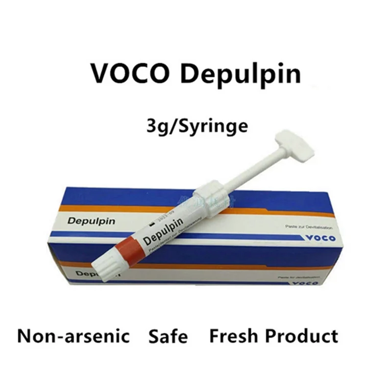 Стоматологическая девитализирующая паста VOCO Depulpin, девитализирующая паста, девитализирующий агент, эндодонтическая антицеллюлоза, немышья...
Стоматологическая девитализирующая паста VOCO Depulpin, девитализирующая паста, девитализирующий агент, эндодонтическая антицеллюлоза, немышья...