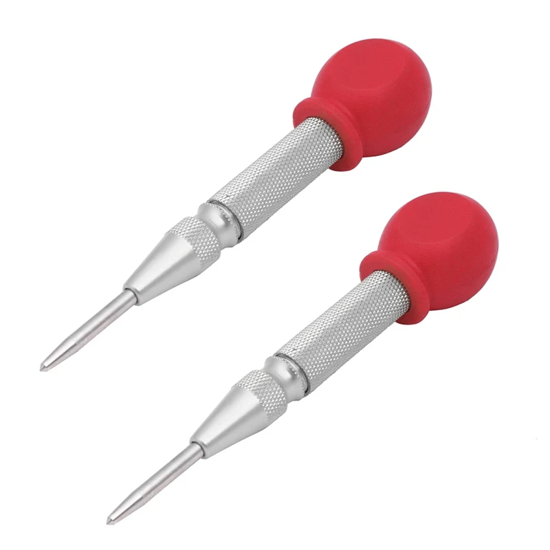2Pcs HSS Center Punch Stator Punching Automatic Center Pin Punch Spring Loaded Marking Drilling Tool
2Pcs HSS Center Punch Stator Punching Automatic Center Pin Punch Spring Loaded Marking Drilling Tool