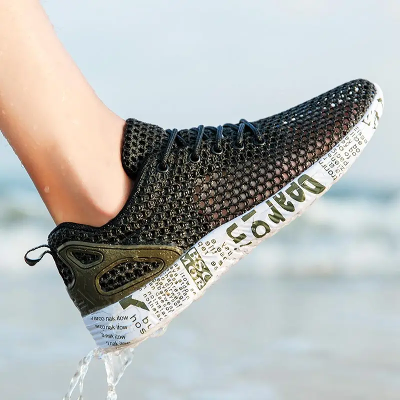 Plus Size Summer Mesh Men Sports Shoes Men's Running Sport Shoes Men Sneakers Army Green Aqua Aquatic Beach Diving Flat GME-2012
Plus Size Summer Mesh Men Sports Shoes Men's Running Sport Shoes Men Sneakers Army Green Aqua Aquatic Beach Diving Flat GME-2012