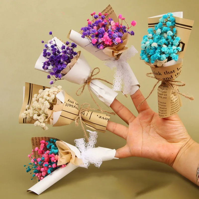 Real Natural Mini Dried Flowers Bouquet Gypsophila Plants Home Accessories Christmas New Year Present DIY Wedding Decoration
Real Natural Mini Dried Flowers Bouquet Gypsophila Plants Home Accessories Christmas New Year Present DIY Wedding Decoration