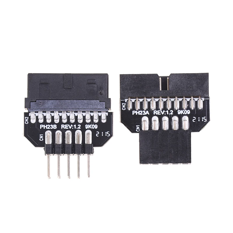 Motherboard USB2.0 9Pin To USB3.0 19pin Front Panel Connector Converter USB 3.0 19/20pin To USB 2.0 9pin Header Female Adapter
Motherboard USB2.0 9Pin To USB3.0 19pin Front Panel Connector Converter USB 3.0 19/20pin To USB 2.0 9pin Header Female Adapter
