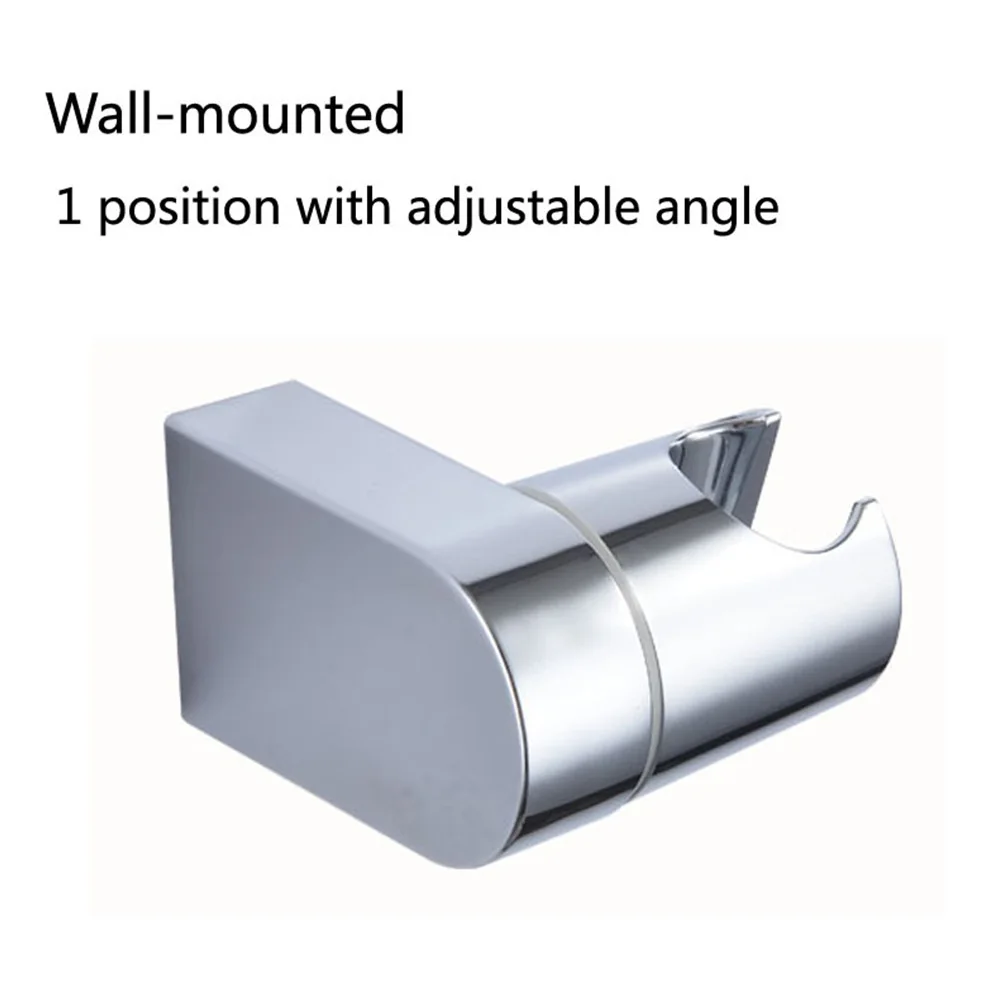 1 Pcs Wall Mount Polished Chrome ABS Shower Head Holder Clamp Adjustable Showerhead Rail Slider Bracket Bathroom Accessories
1 Pcs Wall Mount Polished Chrome ABS Shower Head Holder Clamp Adjustable Showerhead Rail Slider Bracket Bathroom Accessories