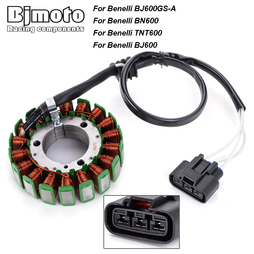 Motorcycle Stator Coil For Benelli BJ600GS-A BN600 TNT600 BJ600 Motocross Stator Ignition Coils
Motorcycle Stator Coil For Benelli BJ600GS-A BN600 TNT600 BJ600 Motocross Stator Ignition Coils
