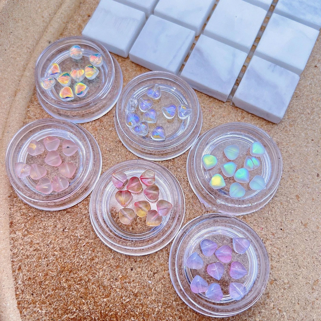 Aurora Love Heart Shaped for Nails 3D Charms Shiny Nail Art Decorations Crystal Flatback Rhinestones Manicure Accessories
Aurora Love Heart Shaped for Nails 3D Charms Shiny Nail Art Decorations Crystal Flatback Rhinestones Manicure Accessories