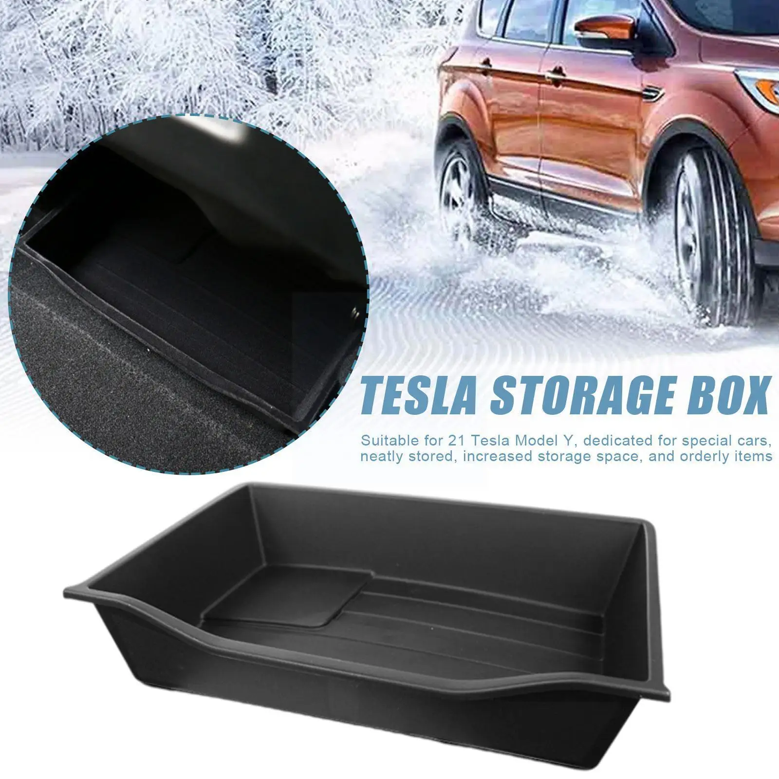 Under Seat Storage Box for Tesla Model Y 2021 Organizer Tray TPE ABS Flocking Case Auto Car Modification Interior Accessori X2U5
Under Seat Storage Box for Tesla Model Y 2021 Organizer Tray TPE ABS Flocking Case Auto Car Modification Interior Accessori X2U5