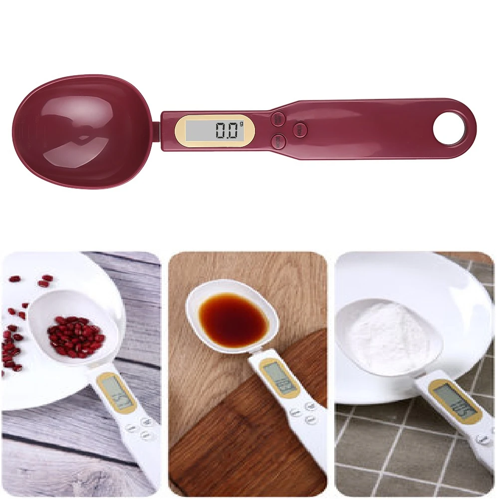 500g/0.1g Portable LCD Digital Kitchen Scale Measuring Spoon Gram Electronic Spoon Weight Volumn Food Scale New High Quality
500g/0.1g Portable LCD Digital Kitchen Scale Measuring Spoon Gram Electronic Spoon Weight Volumn Food Scale New High Quality