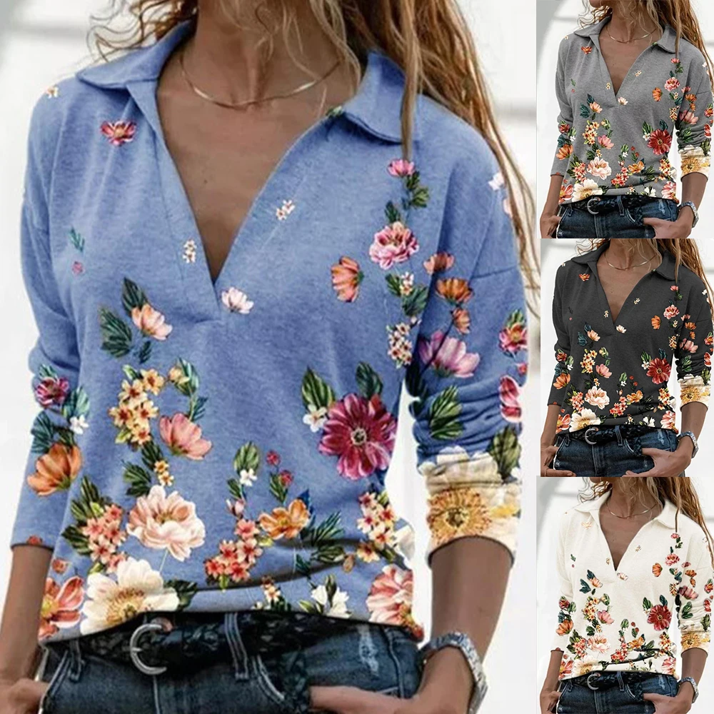 Fashion Spring Winter Women Printed Lines Tops Tees Femme Vintage T Shirts Elegant Loose Sexy Befree Boho Shirt
Fashion Spring Winter Women Printed Lines Tops Tees Femme Vintage T Shirts Elegant Loose Sexy Befree Boho Shirt