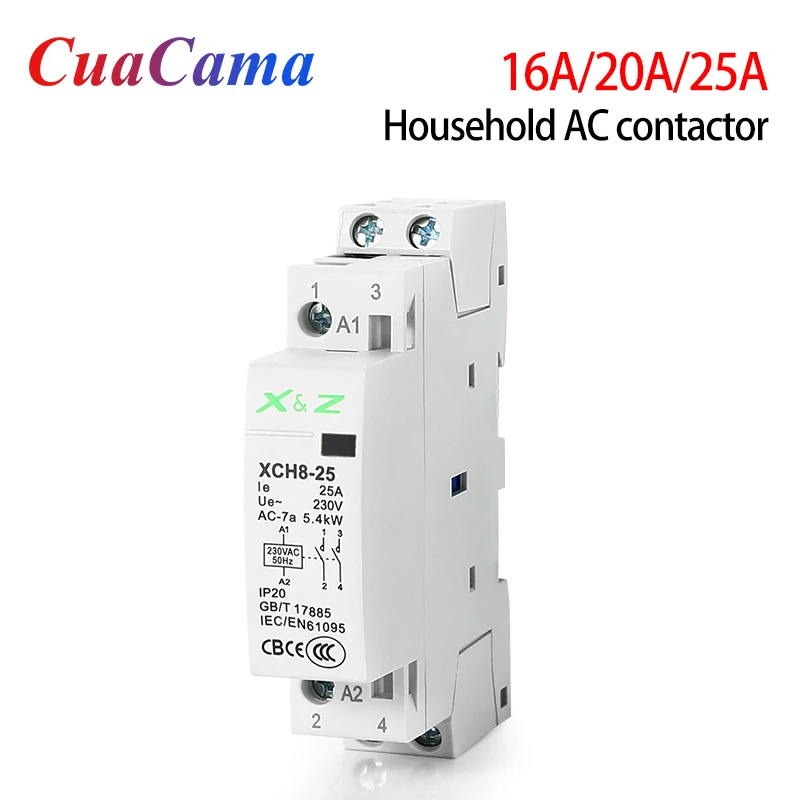 1 шт., Модульная Din-рейка, 16 А/20 А/25 А, 220 В/230 В, Гц, 1NO 1NC 2NO 2NC 
1 шт., Модульная Din-рейка, 16 А/20 А/25 А, 220 В/230 В, Гц, 1NO 1NC 2NO 2NC