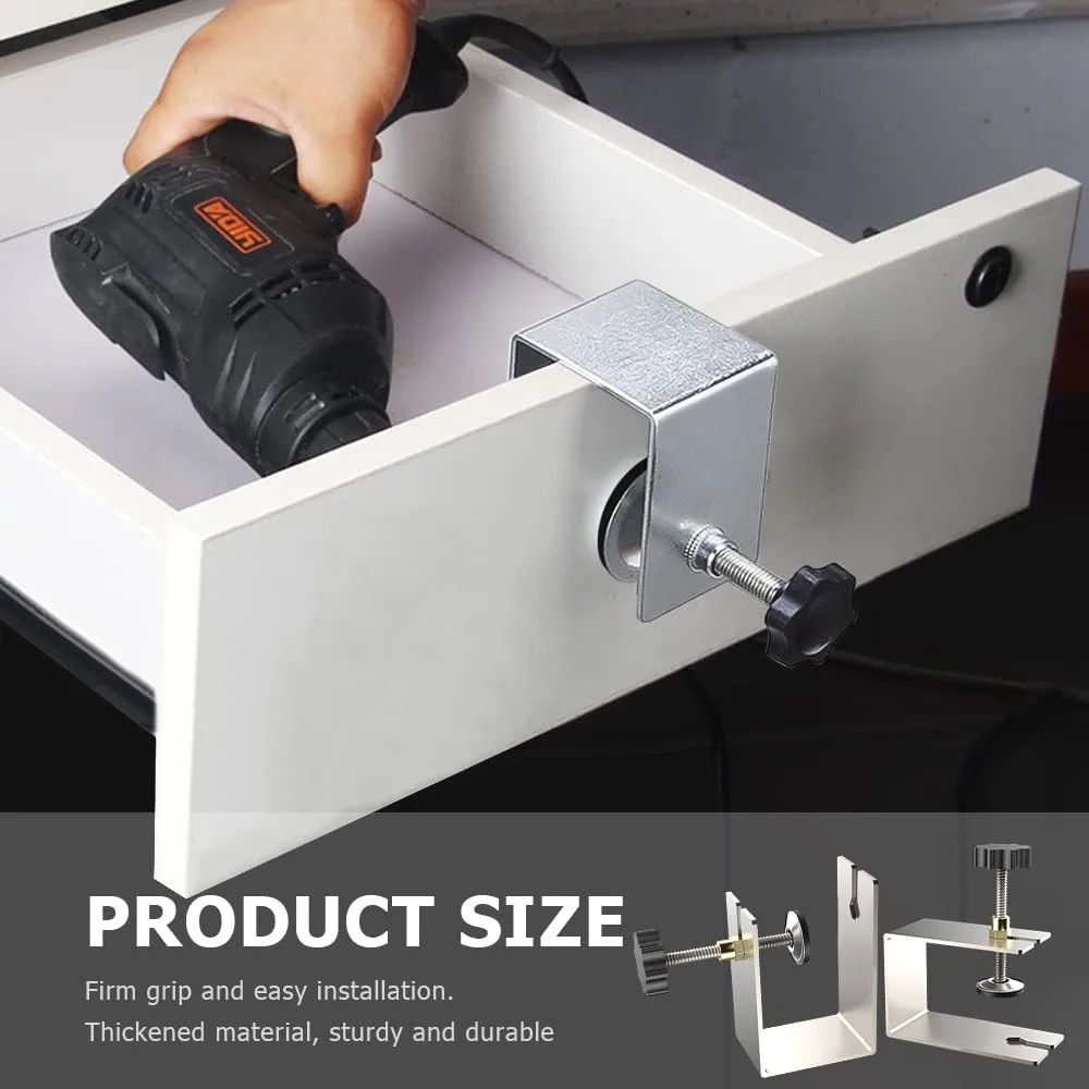 2 шт., универсальные зажимы для крепления выдвижных ящиков 
2 шт., универсальные зажимы для крепления выдвижных ящиков