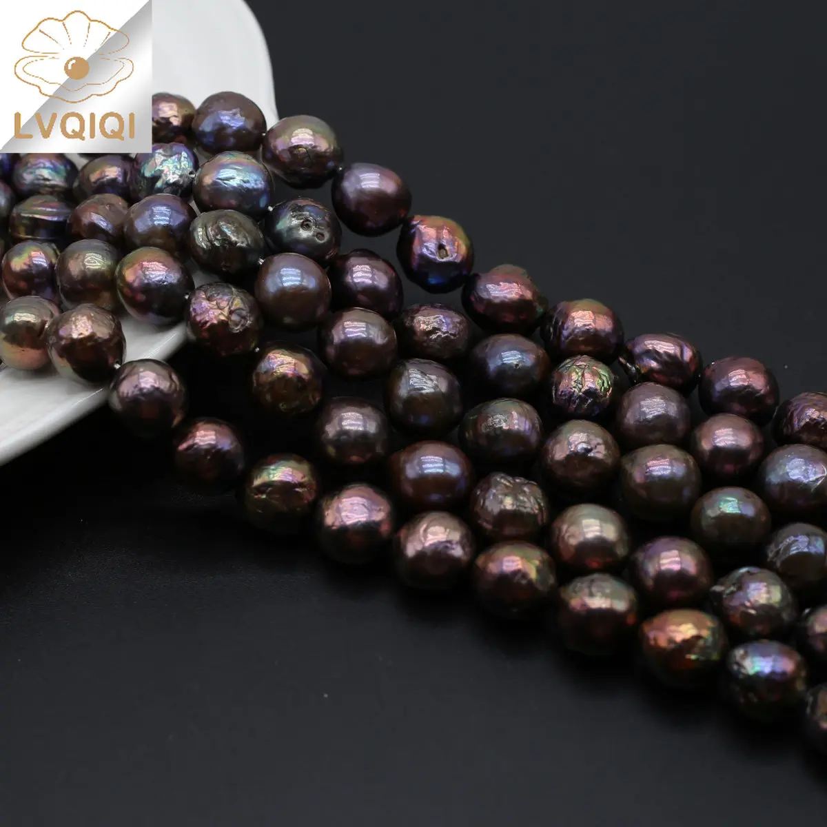 Natural Freshwater Baroque Pearls Beaded Black Near Round Loose Spacer Beads for Jewelry Making Diy Fashion Bracelet Necklace
Natural Freshwater Baroque Pearls Beaded Black Near Round Loose Spacer Beads for Jewelry Making Diy Fashion Bracelet Necklace