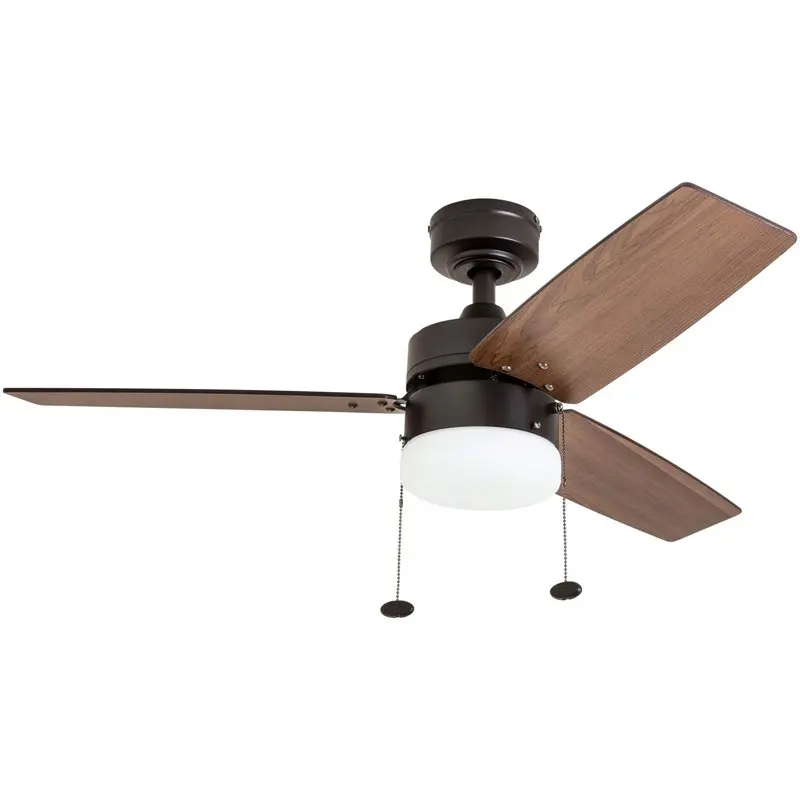 42" Bronze Small Room Ceiling Fan with 3 Blades, LED Light Kit, Pull Chains & Reverse Airflow
42" Bronze Small Room Ceiling Fan with 3 Blades, LED Light Kit, Pull Chains & Reverse Airflow