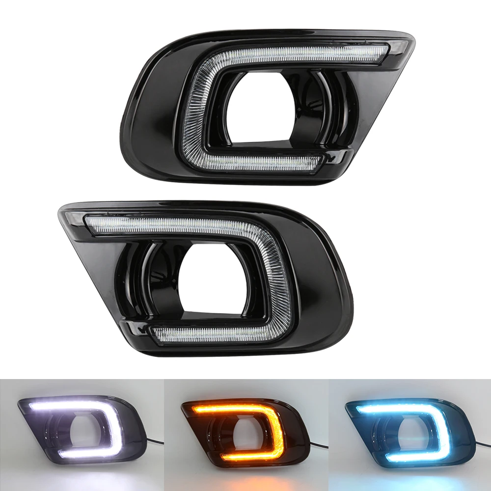 OKEEN 2pcs LED DRL Daytime Running Lights For Dodge Journey FIAT Freemont 2014 2015 2016 2017 Car Driving Fog Turn Signal Lamp
OKEEN 2pcs LED DRL Daytime Running Lights For Dodge Journey FIAT Freemont 2014 2015 2016 2017 Car Driving Fog Turn Signal Lamp