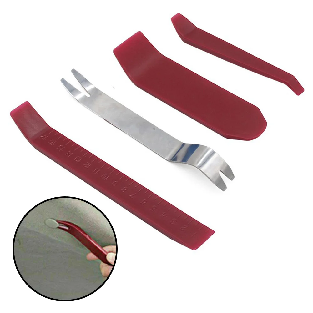 Car Removal Tool 4pcs/set ABS Plastic Car Accessories Direct Replacement MULTI-USE Silver Steel Tools Set High Quality
Car Removal Tool 4pcs/set ABS Plastic Car Accessories Direct Replacement MULTI-USE Silver Steel Tools Set High Quality