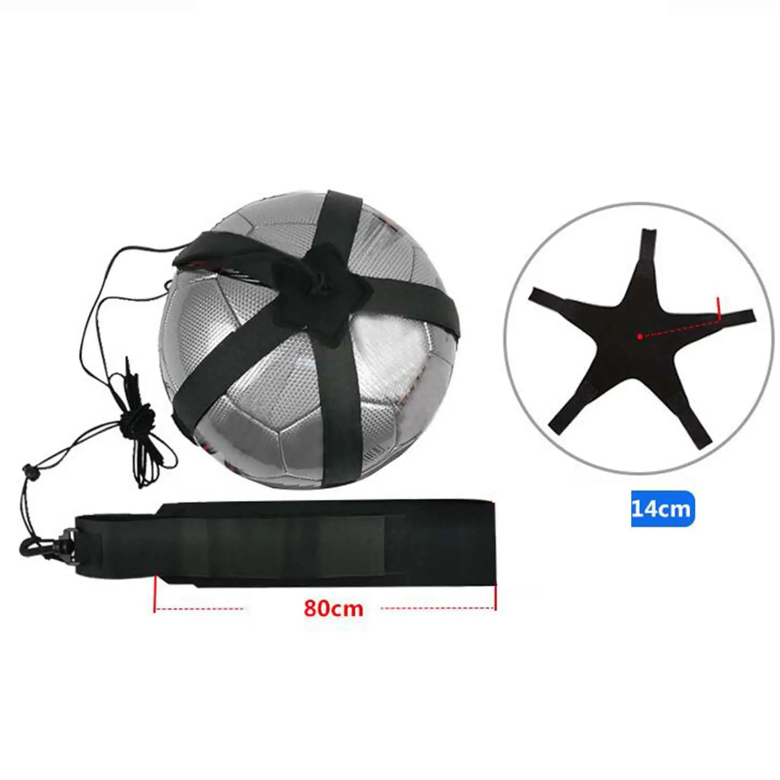 Adjustable Football Kick Trainer Aid with Waist Belt Durable Return Practice Sport Portable Self Soccer Training for Kids Youth
Adjustable Football Kick Trainer Aid with Waist Belt Durable Return Practice Sport Portable Self Soccer Training for Kids Youth
