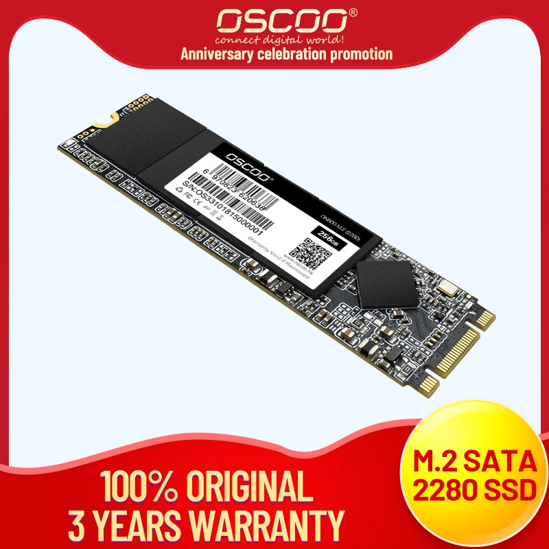 OSCOO Hard Disk M2 2280 SSD M.2 SATA SSD Disco Duro NGFF 128GB 256GB 512GB M2 SSD For Computer Parts
OSCOO Hard Disk M2 2280 SSD M.2 SATA SSD Disco Duro NGFF 128GB 256GB 512GB M2 SSD For Computer Parts