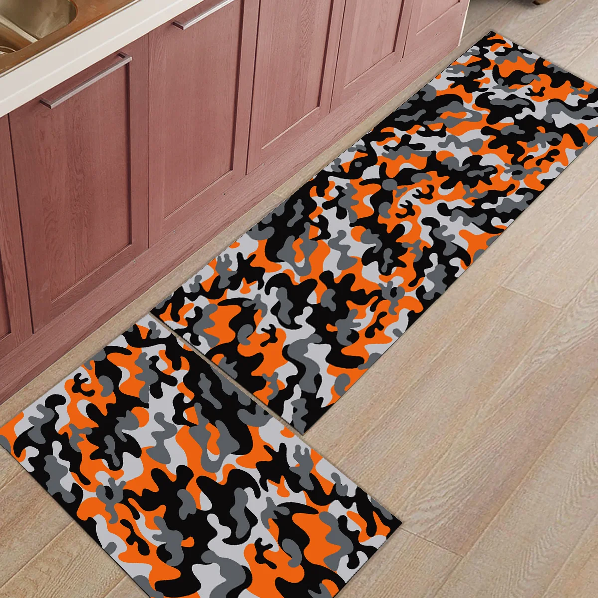 Camouflage Gray Orange Kitchen Mat Home Entrance Doormat Hallway Bedroom Living Room Decoration Floor Carpet Balcony Long Rug
Camouflage Gray Orange Kitchen Mat Home Entrance Doormat Hallway Bedroom Living Room Decoration Floor Carpet Balcony Long Rug