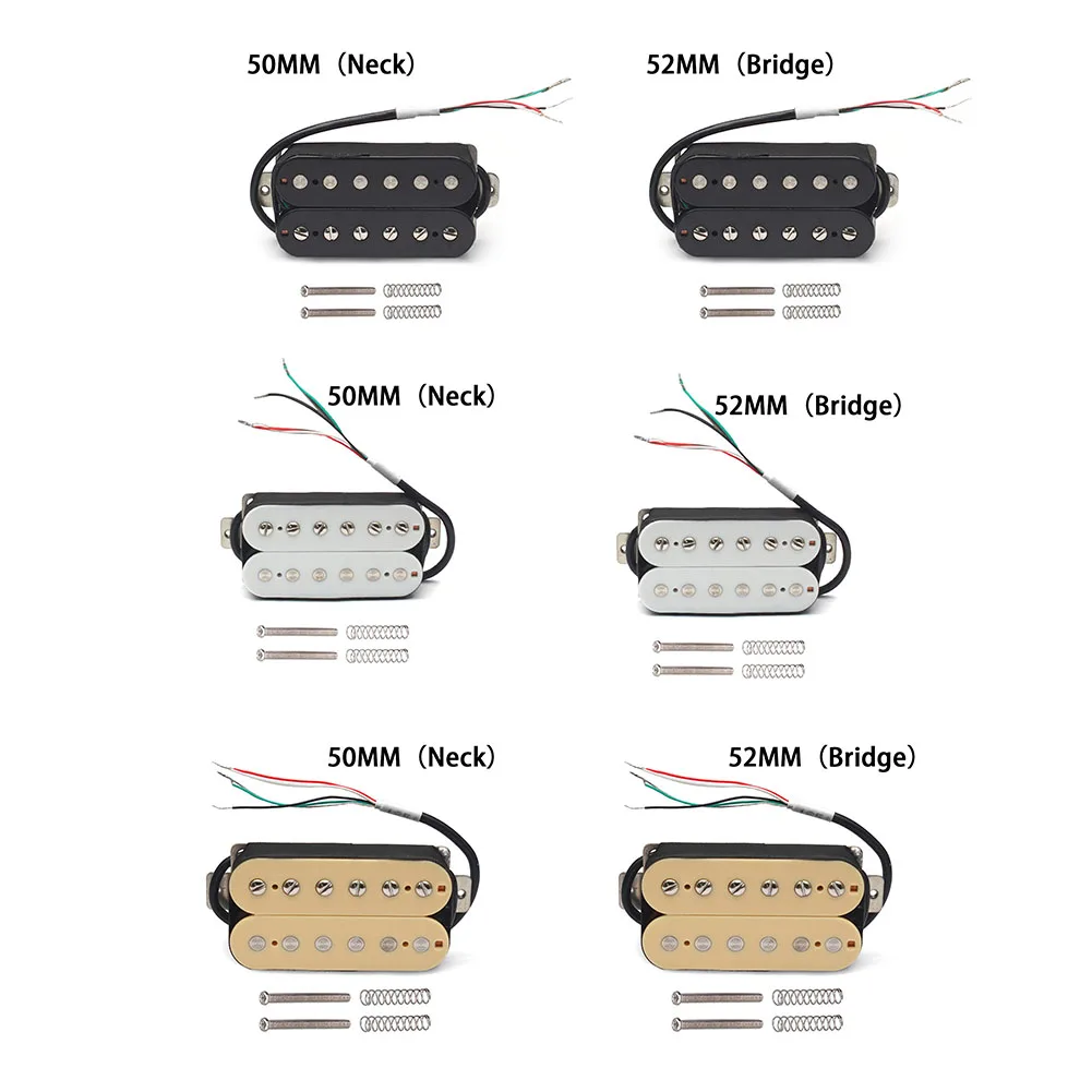 Ceramic Guitar Pickup Humbucker Double Coil Neck Bridge For ST SQ Electric Guitar Passive Pickup Bridge Or Neck Position
Ceramic Guitar Pickup Humbucker Double Coil Neck Bridge For ST SQ Electric Guitar Passive Pickup Bridge Or Neck Position