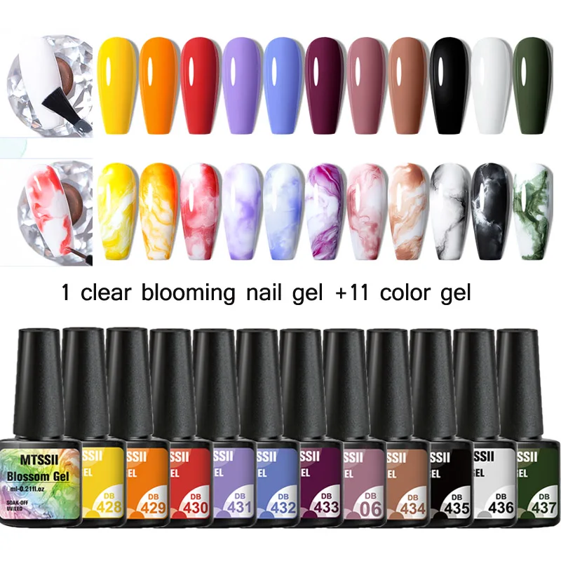 Гель-лак для ногтей с прозрачными цветами, 12 шт.
Гель-лак для ногтей с прозрачными цветами, 12 шт.