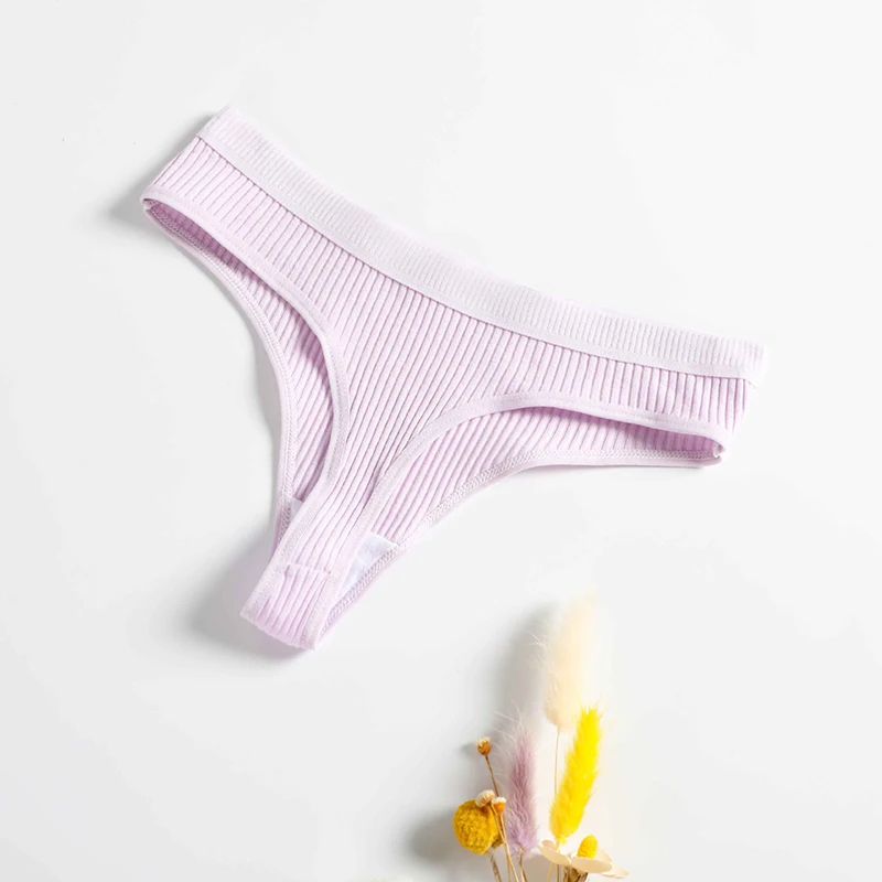 polarshe Female Sexy Thong Womens Cotton Panties Low Waist Thongs Solid Underpants Comfortable G-String Intimate Lingerie
polarshe Female Sexy Thong Womens Cotton Panties Low Waist Thongs Solid Underpants Comfortable G-String Intimate Lingerie