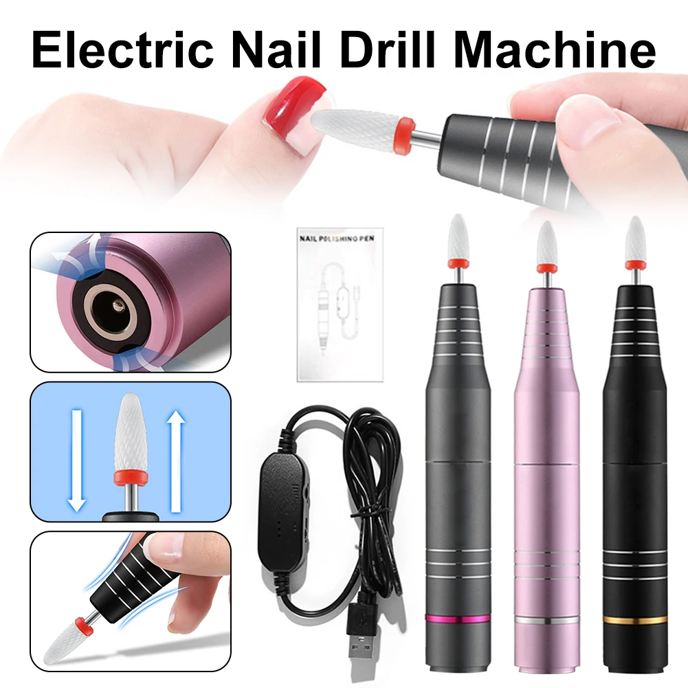 20000RPM Electric Nail Drill Machine Gel Polishing Nail Drill Pen Nail File Machine for Manicure Milling Cutter Tool
20000RPM Electric Nail Drill Machine Gel Polishing Nail Drill Pen Nail File Machine for Manicure Milling Cutter Tool