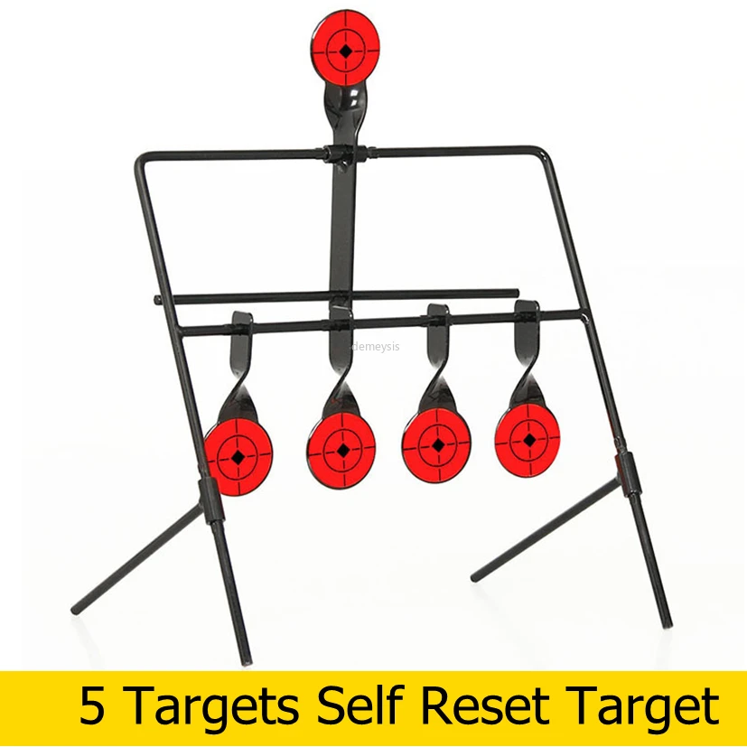 Resetting Targets with Portable Design Paintball Shooting Spots 5 Target for Outdoor Ranger Shooting and Hunting
Resetting Targets with Portable Design Paintball Shooting Spots 5 Target for Outdoor Ranger Shooting and Hunting