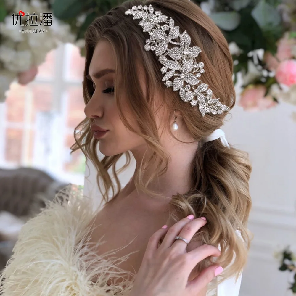 Bride's Hair Accessories Adjustable Diamond Inlaid Alloy Hair Accessories Wedding Headdress Is Simple and Generous
Bride's Hair Accessories Adjustable Diamond Inlaid Alloy Hair Accessories Wedding Headdress Is Simple and Generous