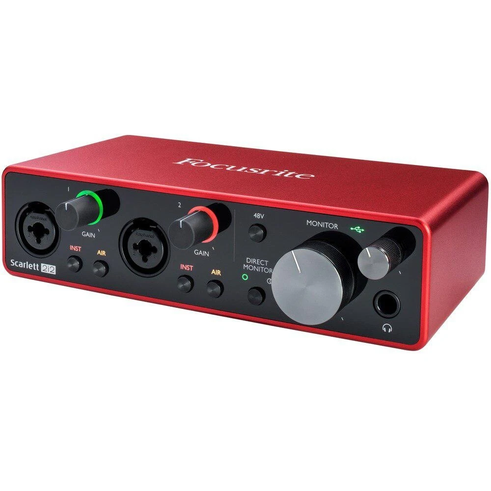Звуковая карта Focusrite Scarlett 2i2 3rd | Электроника