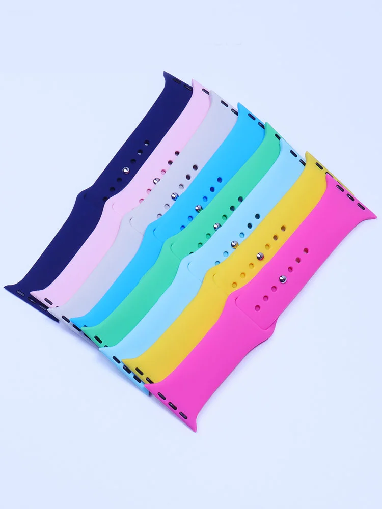 Silicone Strap For Apple Watch Band 45mm 44mm 49mm 41mm 42mm 40mm 38mm 44 45 mm bracelet iwatch Ultra series se 3 4 5 6 7 8 band
Silicone Strap For Apple Watch Band 45mm 44mm 49mm 41mm 42mm 40mm 38mm 44 45 mm bracelet iwatch Ultra series se 3 4 5 6 7 8 band
