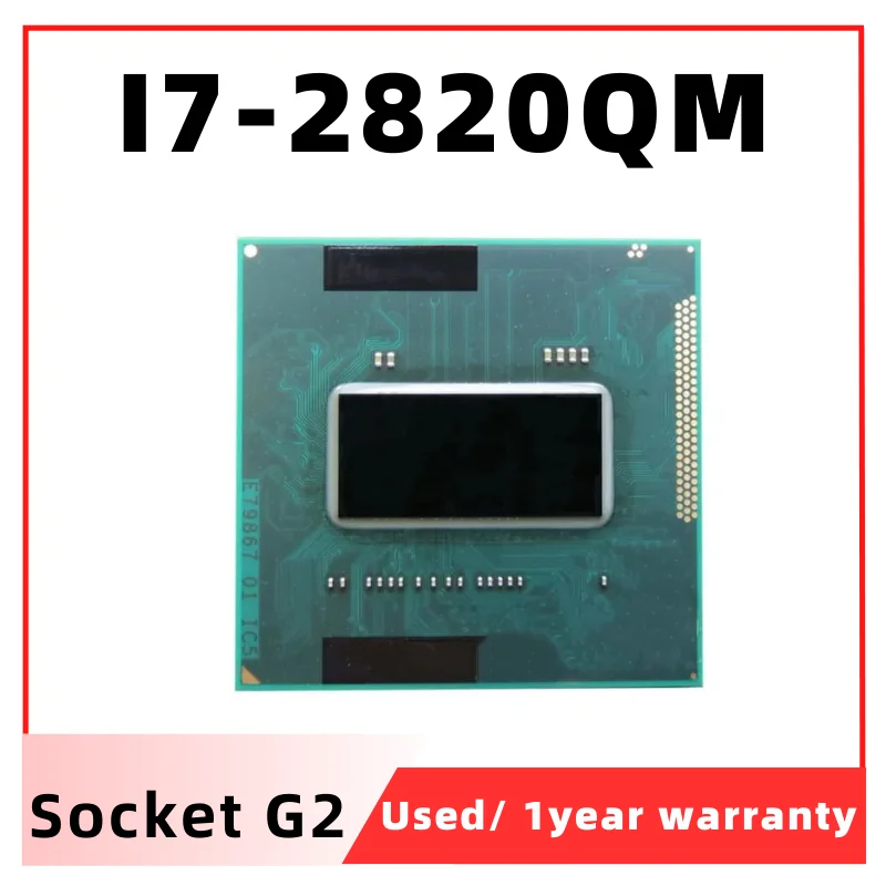 

Процессор Core I7-2820QM для ноутбука, 8 Мб кэш-памяти, 2,3 ГГц, гнездо для ноутбука G2 (rPGA988B), с поддержкой чипсета PM65 HM65