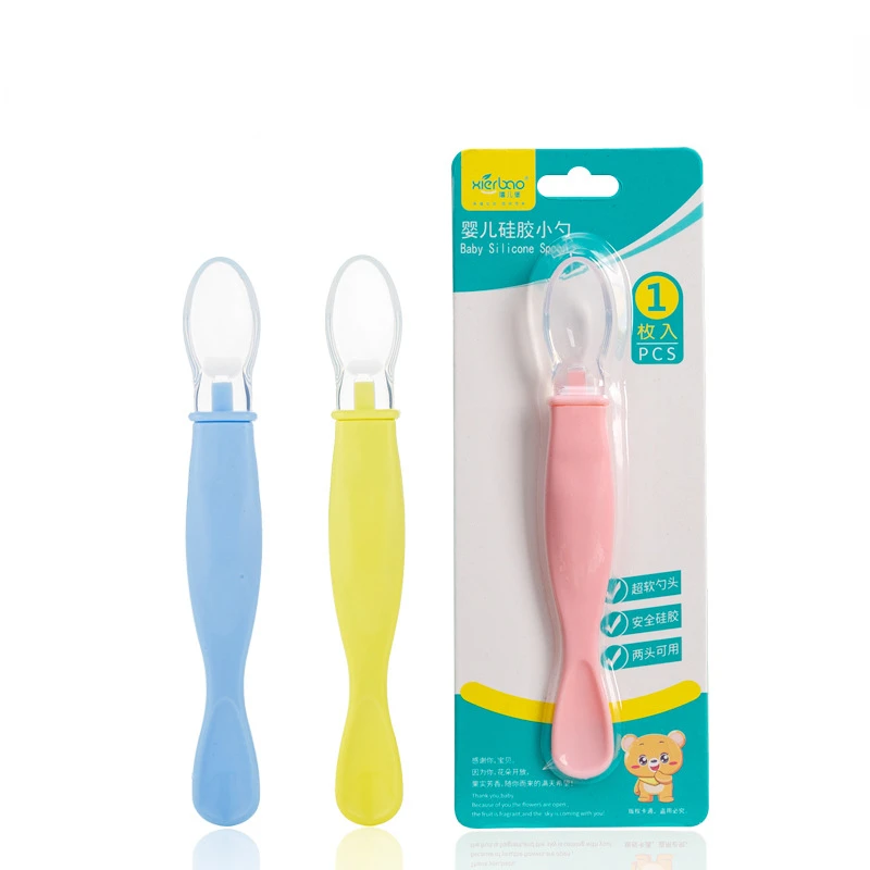 Single Iinfant Baby Spoon Mini Soft Transparent Silicone Safety Newborn Spoon Non-toxic Spoon Baby Feeding for 0-4 Years Baby
Single Iinfant Baby Spoon Mini Soft Transparent Silicone Safety Newborn Spoon Non-toxic Spoon Baby Feeding for 0-4 Years Baby