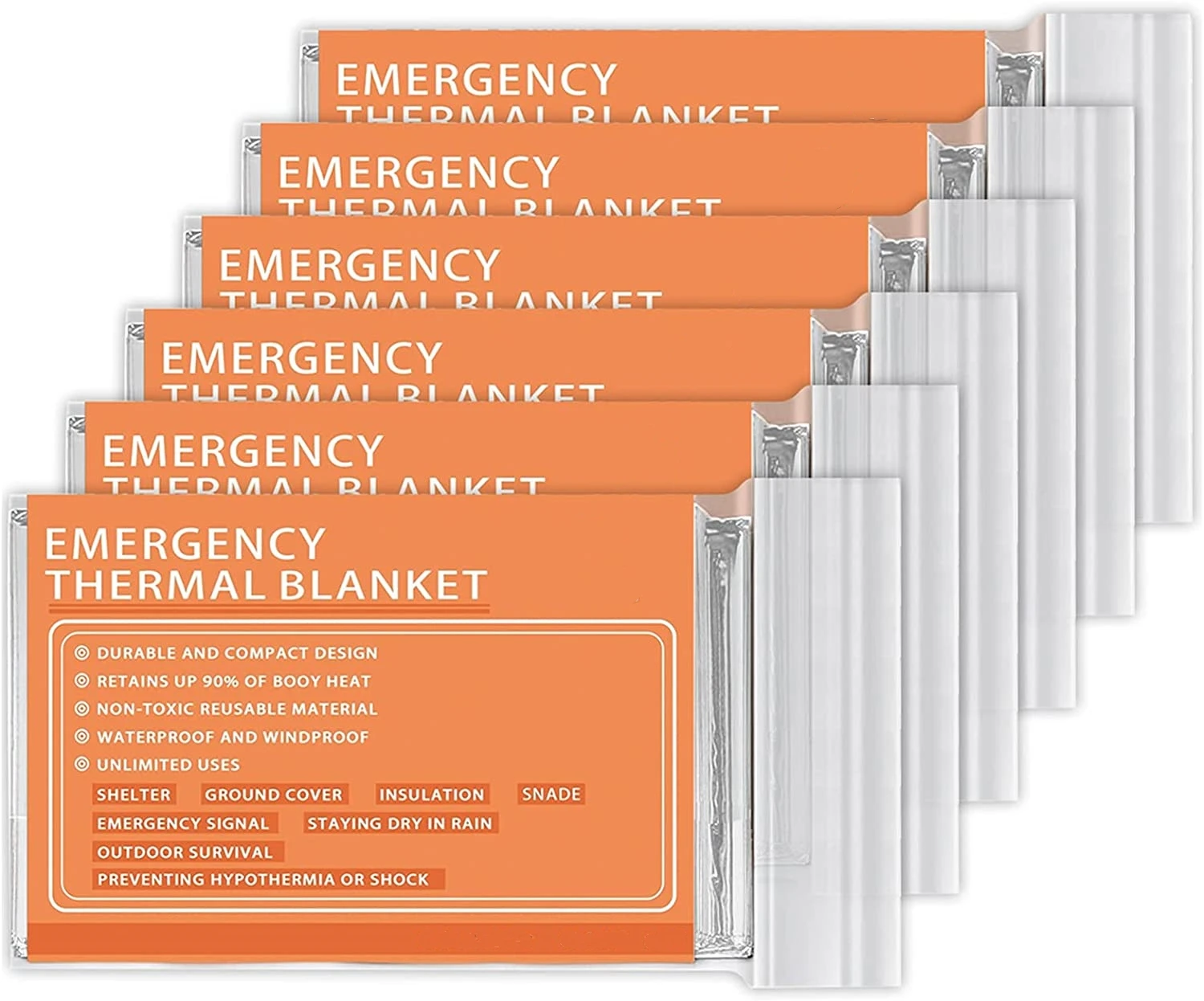 Reflective Camping Emergency Blankets Mylar First Aid Rescue Outdoors Survival Tool Lifesaving Rug Hiking Sports Safety Supplies
Reflective Camping Emergency Blankets Mylar First Aid Rescue Outdoors Survival Tool Lifesaving Rug Hiking Sports Safety Supplies