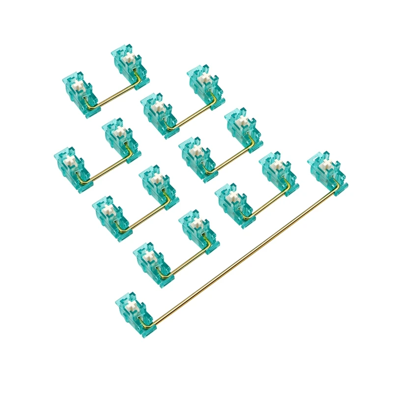 Transparent Blue Gold Plated Plate Mounted Stabilizer for Custom Mechanical Keyboard Plate YC66 Zeeyoo 68 YC96 Womier
Transparent Blue Gold Plated Plate Mounted Stabilizer for Custom Mechanical Keyboard Plate YC66 Zeeyoo 68 YC96 Womier