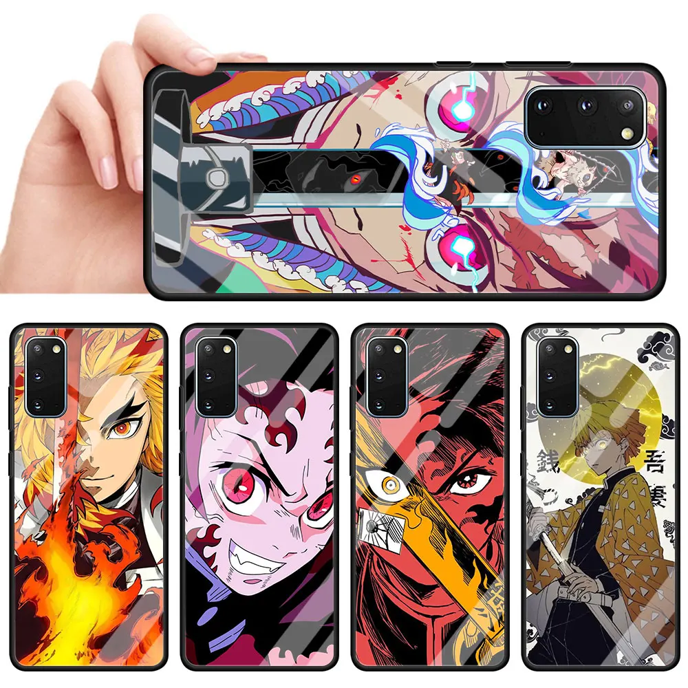 Demon Slaye Anime Tempered Glass Phone Case for Samsung Galaxy S20 FE S21 S22 Ultra S10 Lite S9 S8 Plus S10e Funda Cover Coque
Demon Slaye Anime Tempered Glass Phone Case for Samsung Galaxy S20 FE S21 S22 Ultra S10 Lite S9 S8 Plus S10e Funda Cover Coque