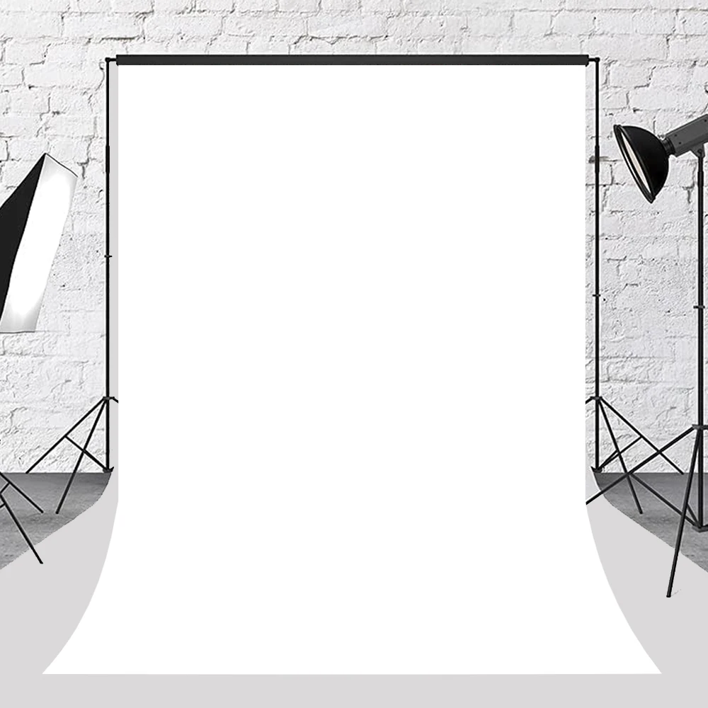 

White Vinyl Fabric Photography Backdrop Portrait Art Product Video Youtube Live Photocall Prop DIY Solid Photo Studio Background