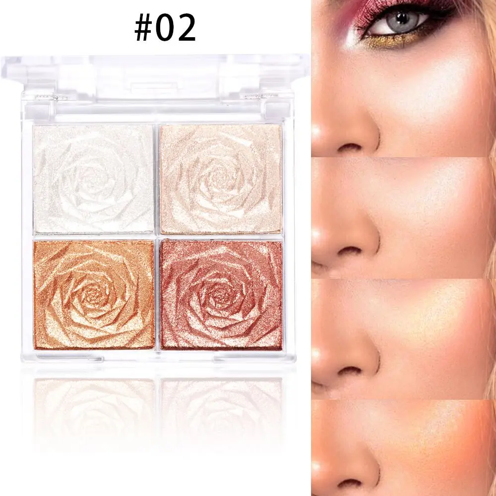 Cosmetic Waterproof Makeup Easy To Color 4-color Blush Paltte Kit Eyeshadow Highlighter
Cosmetic Waterproof Makeup Easy To Color 4-color Blush Paltte Kit Eyeshadow Highlighter