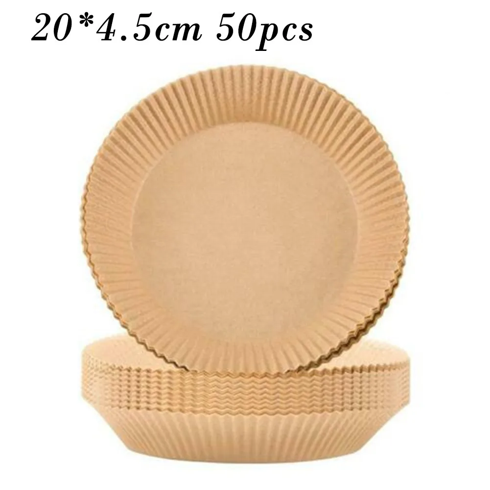 50PCS Air Fryer Disposable Paper Parchment Liner Non-Stick Steamer Pads Mat Steamer Round Air Fryer Cheesecake Accessories
50PCS Air Fryer Disposable Paper Parchment Liner Non-Stick Steamer Pads Mat Steamer Round Air Fryer Cheesecake Accessories