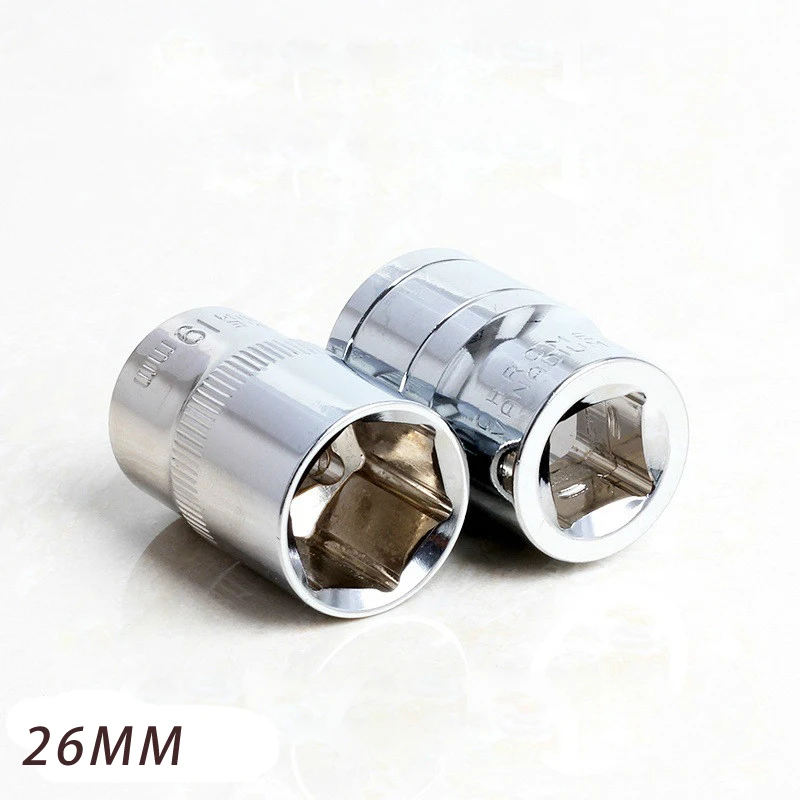 Clearance Sale 1pcs 1/2" 26mm CR-V Metric Universal Socket Wrench Head Inner Hexagon Spanner Allen Head Auto Repair Tools
Clearance Sale 1pcs 1/2" 26mm CR-V Metric Universal Socket Wrench Head Inner Hexagon Spanner Allen Head Auto Repair Tools