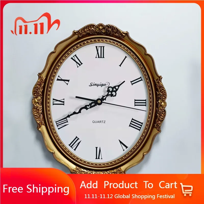 Retro Nordic Wall Clock Luxury Living Room Stylish Silent Wall Clock Hands Bedroom Orologio Da Parete Minimalist Deco WK50WC
Retro Nordic Wall Clock Luxury Living Room Stylish Silent Wall Clock Hands Bedroom Orologio Da Parete Minimalist Deco WK50WC