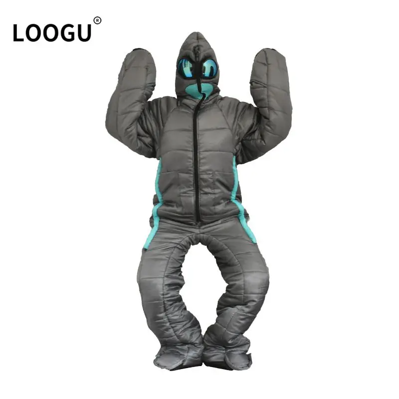 LOOGU Alien Shaped Sleeping Bag Camping Winter Outdoor Hiking Equipment Tent Down Supplies Mummy Full Body Wearable Adults Hunt
LOOGU Alien Shaped Sleeping Bag Camping Winter Outdoor Hiking Equipment Tent Down Supplies Mummy Full Body Wearable Adults Hunt
