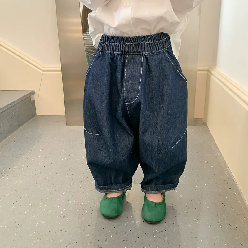 Children's Clothing 2022 Autumn New Korean Children's Jeans Pants for Boys and Girls Harlan Pants Pants
Children's Clothing 2022 Autumn New Korean Children's Jeans Pants for Boys and Girls Harlan Pants Pants