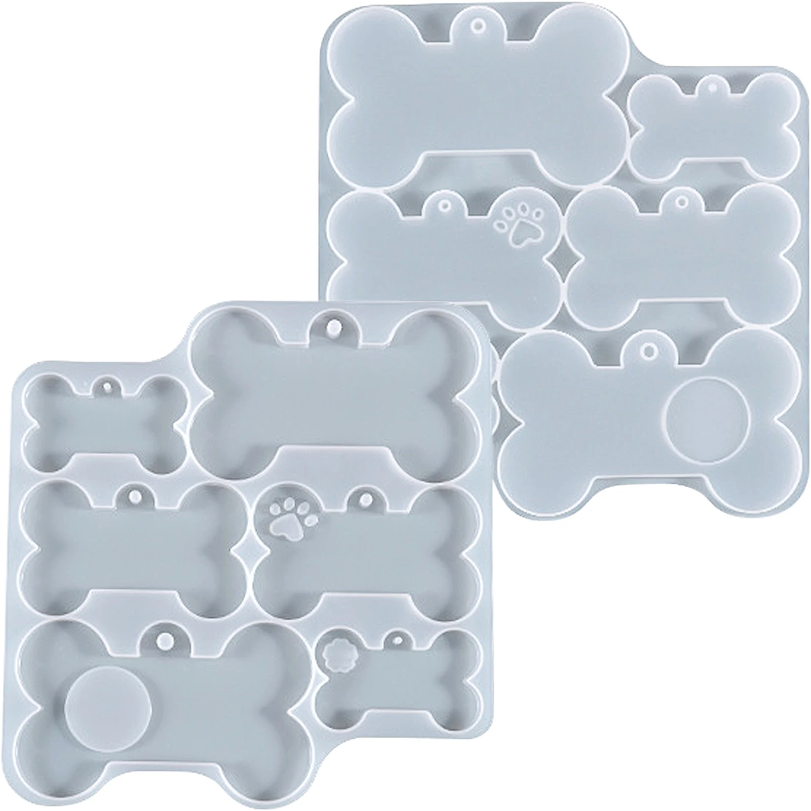 Bone Shaped Resin Molds 6-In-1 Casting Epoxy Resin Bone Mold To Custom Dog Name Tag 6 In 1 Dog Bone Resin Silicone Molds
Bone Shaped Resin Molds 6-In-1 Casting Epoxy Resin Bone Mold To Custom Dog Name Tag 6 In 1 Dog Bone Resin Silicone Molds